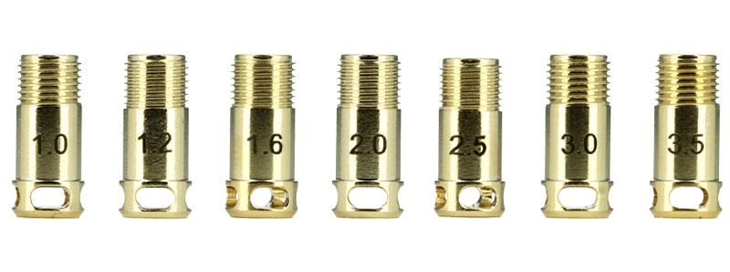 Les 7 pins d'airflow de l'atomiseur Ether Boro RBA V2 de Suicide Mods x Vaping Bogan