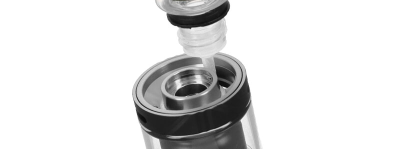 The top-fill system of Hellvape's Fat Rabbit 2 atomizer