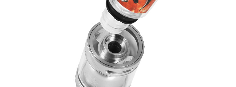 Le remplissage du Fat Rabbit Solo 2 RTA de Hellvape