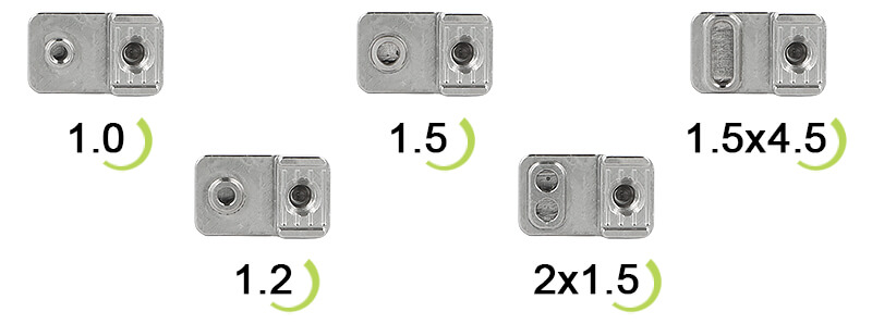 The airflow inserts of GD Mods' Ignis RDTA atomizer