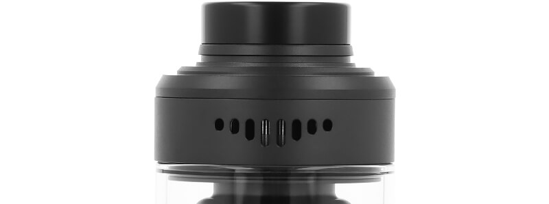 L'airflow de l'atomiseur Nightmare XL RTA 40mm de chez Suicide Mods