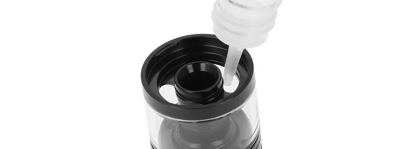 The filling of Damn Vape's Nitrous RTA Edition 2025 atomizer