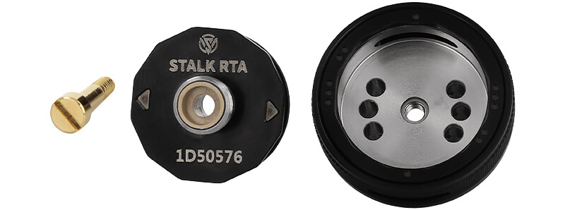 La base rotative de l'atomiseur Stalk RTA 24mm de chez Republic of Vape