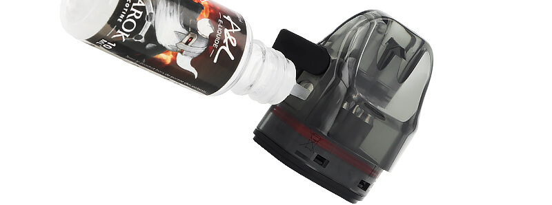 The filling system of Smok's Nord 6 Side-Fill cartridge