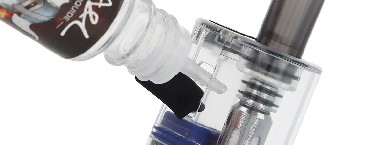 Le remplissage de la cartouche Soul de chez Geek Vape