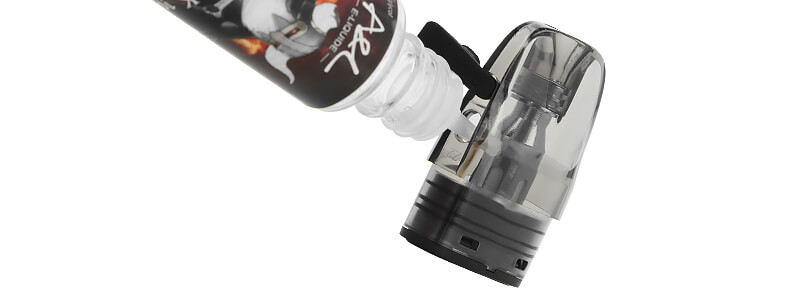The lateral filling of Hellvape's VSEE cartridge