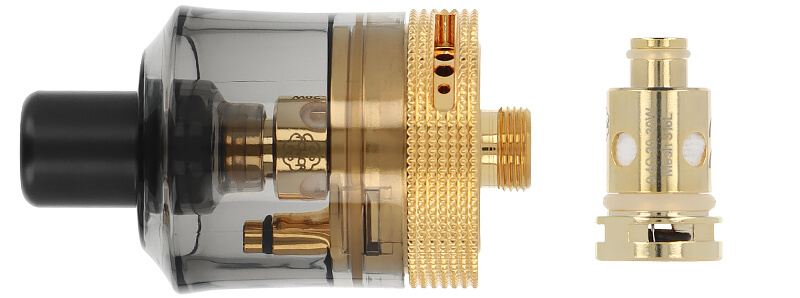 Box contents of Dotmod's DotStick Tank clearomizer