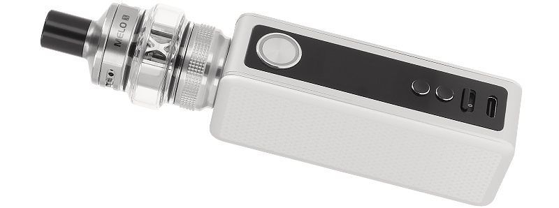 Le clearomiseur Melo X avec la box Vinci Spark 100 de chez Voopoo