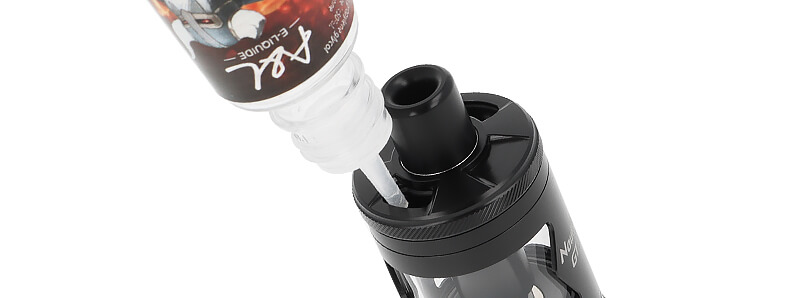 The filling of Aspire's Nautilus GT II clearomizer