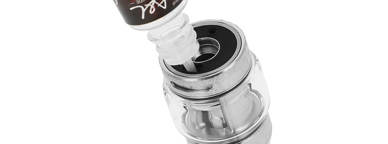Le remplissage du clearomiseur Precisio 2 Sub-Ohm édition Limitée de chez BD Vape
