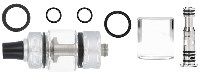 Le contenu de la boîte du clearomiseur UB Mini par le fabricant Lost Vape