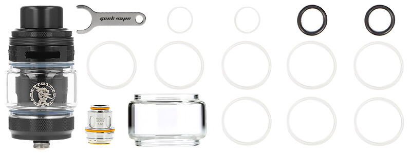 Box contents of Z Fli 2 clearomizer by Geekvape