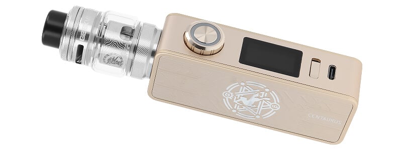 Le clearomiseur Z Sub-Ohm 5 avec la box Centaurus M100 de Lost Vape