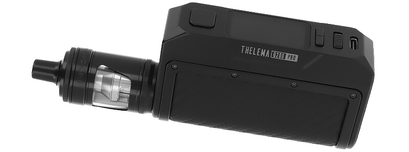 The Zenith Pro 2 clearomizer with Lost Vape's Thelema Q200 Pro mod