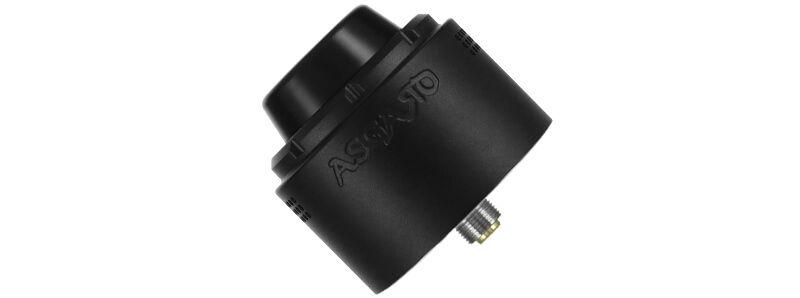 Zoom sur le dripper Asgard XL RDA par Vaperz Cloud