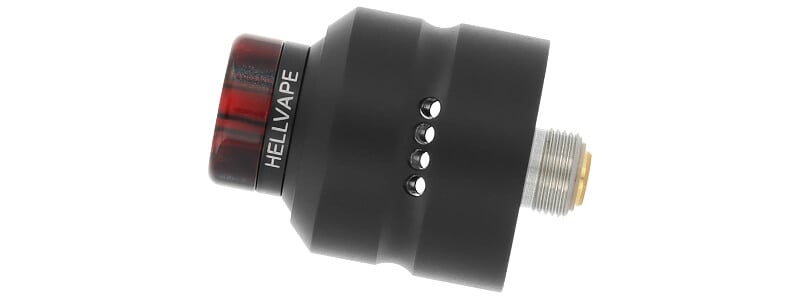 Zoom sur le dripper Dead Rabbit Mini RDA de chez Hellvape