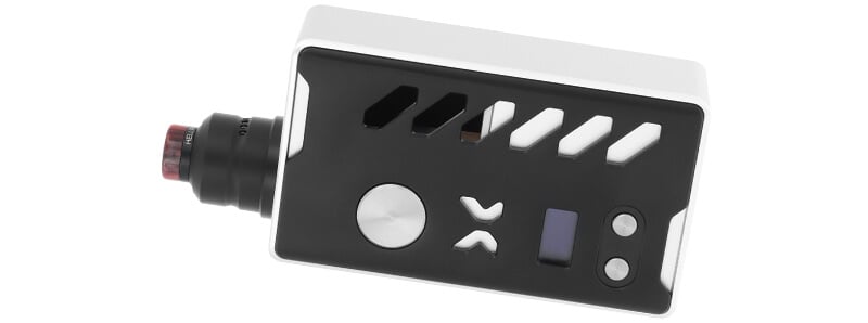 Le dripper Dead Rabbit Mini RDA avec la box BF Atemporal 21 de The Mind Flayer X Damn Vape