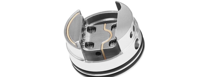 Le plateau du dripper Dead Rabbit Mini RDA par Hellvape