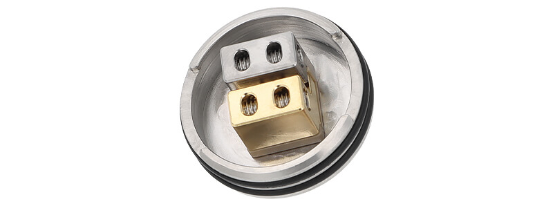 Le plateau postless du dripper San Mini RDA par San Indenosia x Gerobak Vapor