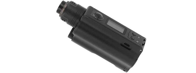 Le dripper Turnstone RDA 30mm avec la box Topside Dual Squonk V4 de chez Dovpo