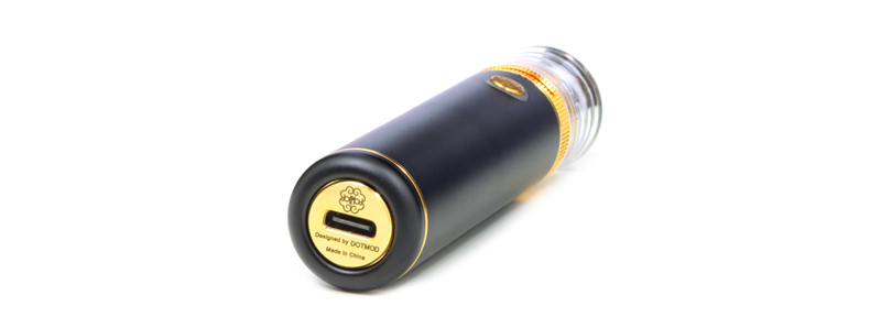 Le port USB-C de rechargement du kit Dotstick 1650mAh par Dotmod