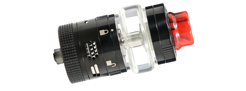 Le Supreme V3 avec le réservoir bulbe du kit Hadron Mini Combo par Steam Crave