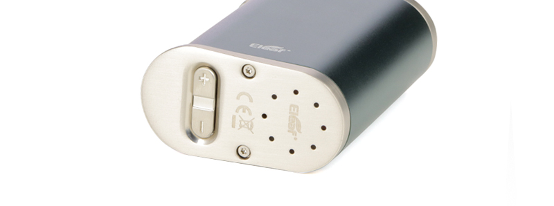 Les deux boutons de réglage du kit iStick Pico Plus par Eleaf