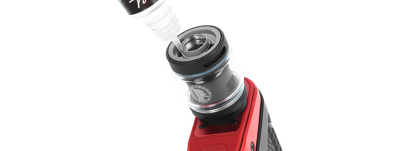 The clearomizer filling of GeekVape's Aegis Legend 5 kit