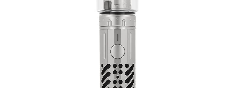 The Fire button of BD Vape's Blaster Gun Edition kit