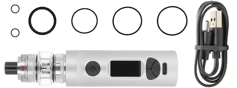 Box contents of Aspire's Boxxer kit