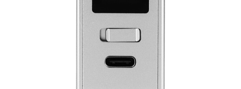 Le port USB-C du kit Centaurus M100 de Lost Vape