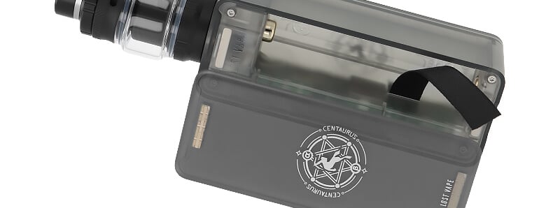 The battery compartment of Lost Vape's Centaurus N100 kit