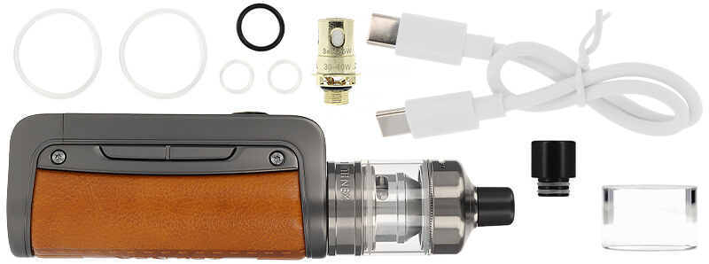 Le contenu de la boîte du kit Coolfire Z80 NEX par Innokin
