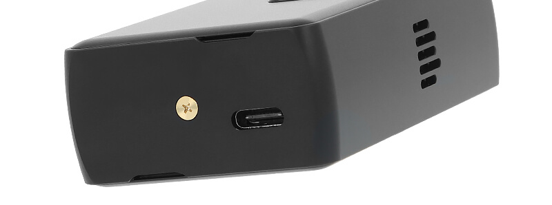 The USB-C port of Dotmod's DotAIO V3 kit