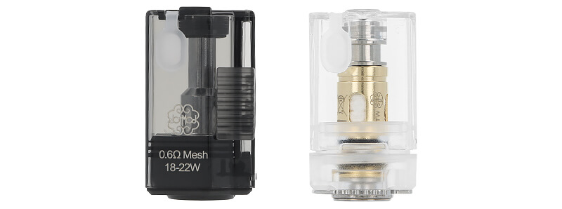 The DotAIO Pod and DotAIO V4 tanks of Dotmod's DotAIO V3 kit