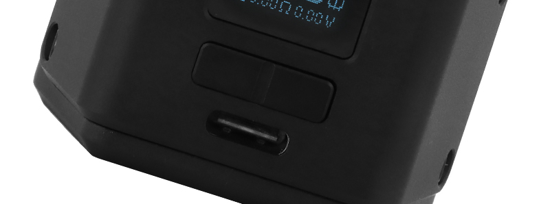 Le port de rechargement USB-C du Kit Ethos Boro de Across Vape et Dovpo