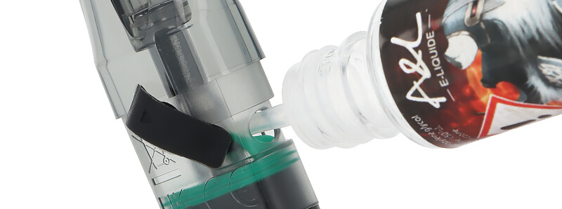 Le remplissage de la cartouche du kit Ez Leva par la marque Innokin