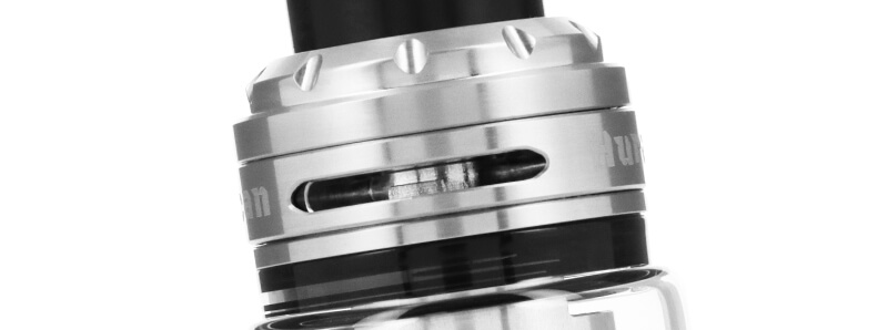 The airflow of the Huracan clearomizer from Aspire's Huracan EX kit