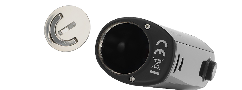 La trappe à accu du kit iStick XC100 par Eleaf