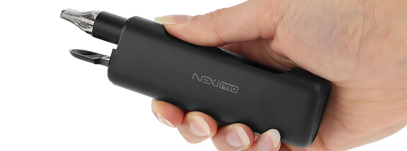 The insertion of the podmod in the PowerBank of Aspire's Nexi Pro kit