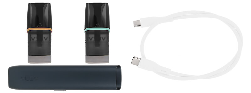 Box contents of VEEV's VEEV One podmod kit