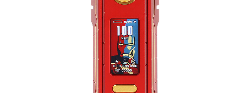 L'écran du kit Rayden 100 V3 Limited Edition de chez BD Vape