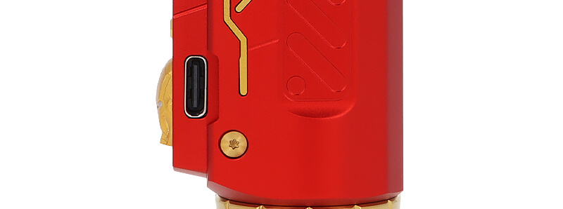 Le port USB-C du kit Rayden 100 V3 Limited Edition par la marque BD Vape