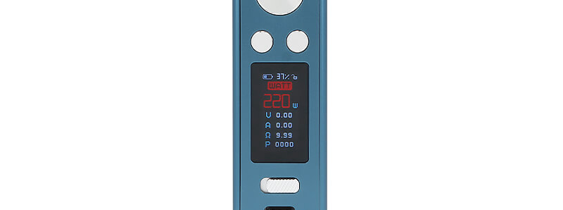 L'écran du kit Revolto S par Aspire