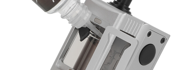 Le remplissage du Boro Tank sur le kit Early Bird X Vaping Bogan