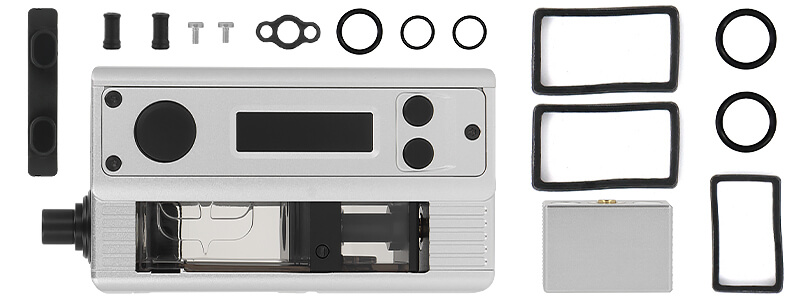 Le contenu de la boîte du kit Stubby V2 AIO par Early Bird X Vaping Bogan
