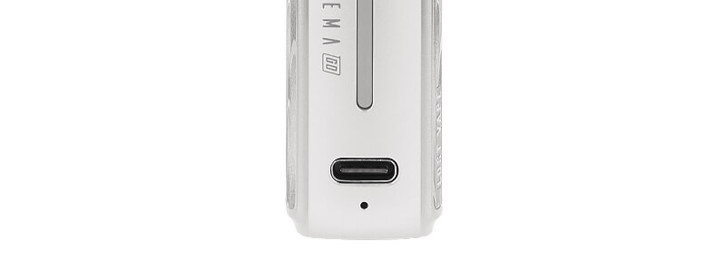 Le port USB-C du kit Thelema Go de chez Lost Vape