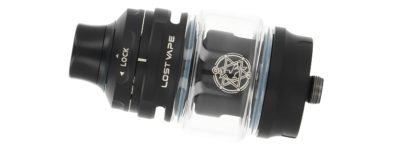 Le clearomiseur Centaurus Sub Ohm V2 du kit Thelema Q200 Pro par Lost Vape