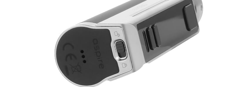 Le bouton de verrouillage du kit Zelos M80 par Aspire