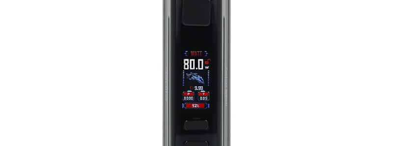 L'écran TFT 0.96" du kit Zelos X80 par Aspire